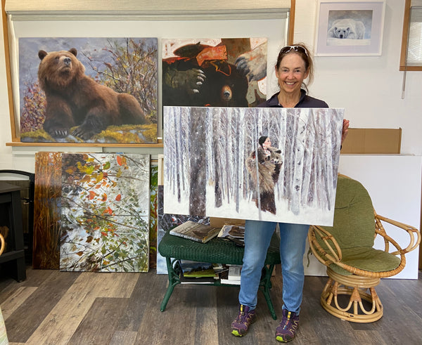 Two Grizzly Bear Advocates Come Together in Special Art Collaboration