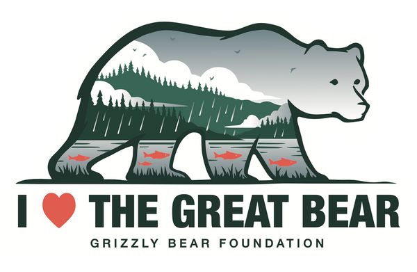 "I ♥ THE GREAT BEAR" Bumper Sticker (9" x 5")